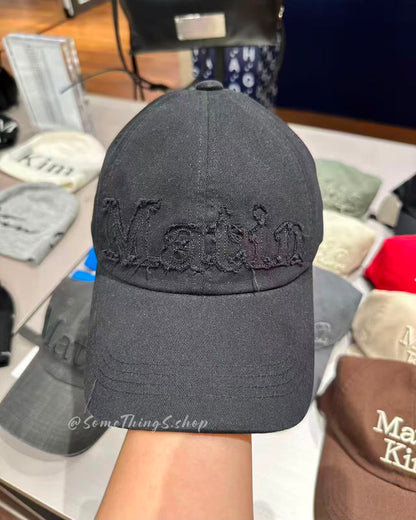 韓國 🇰🇷 Matin Kim Rough Cut Applique Ball Cap 棒球帽