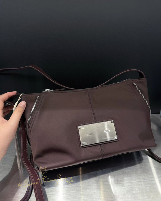 韓國 🇰🇷 Matin Kim Side Zipper fabric 2-way bag