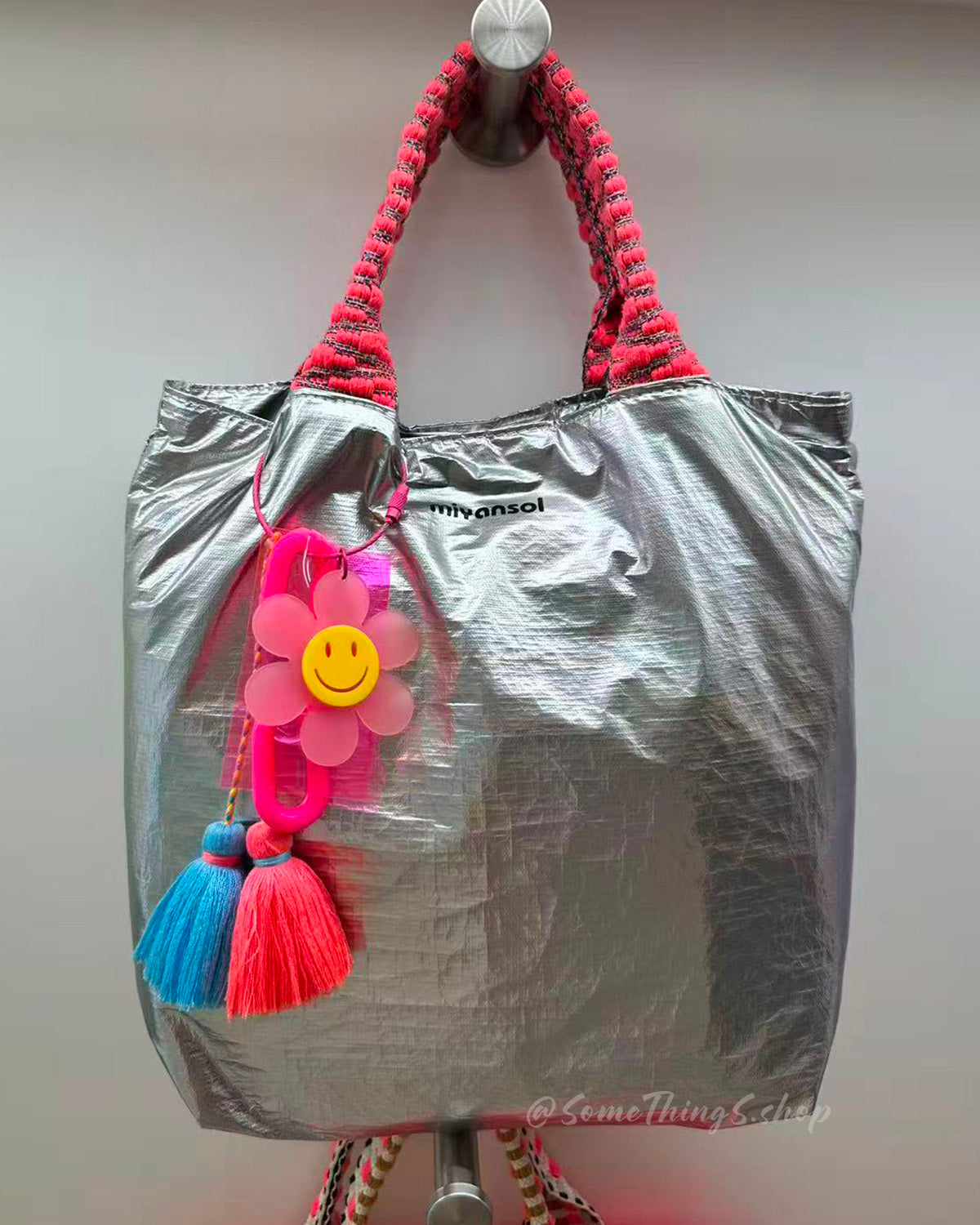 韓國 🇰🇷 Miyansol Wrinkled 輕量皺皺 Mini Tote Bag（附可調式肩帶）｜手提・側孭・斜孭