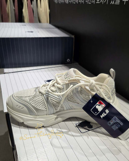 韓國 🇰🇷 MLB Ace Runner V2 New York Yankees Silver 休閒運動鞋 老爹鞋