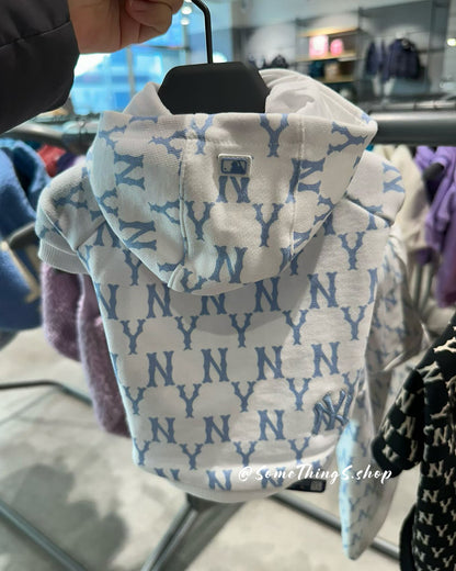 韓國專門店 🇰🇷 MLB Pet NY Monogram Hoodie 寵物衫仔 ★ 狗狗連帽衛衣 (小型至中型狗）