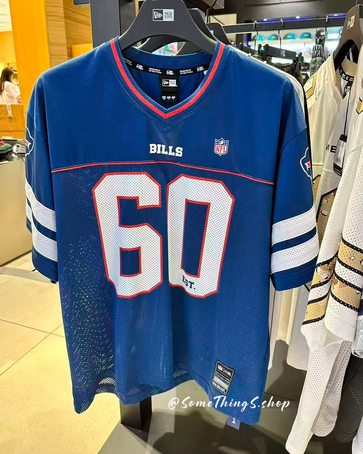 韓國 🇰🇷 New Era × 1960 Buffalo Bills NFL Mesh Jersey 美式足球 網眼球衣｜2026SS 新款
