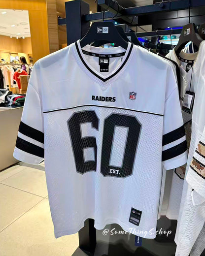 韓國 🇰🇷 New Era × 1960 Las Vegas Raiders NFL Mesh Jersey 美式足球 網眼球衣｜2026SS 新款