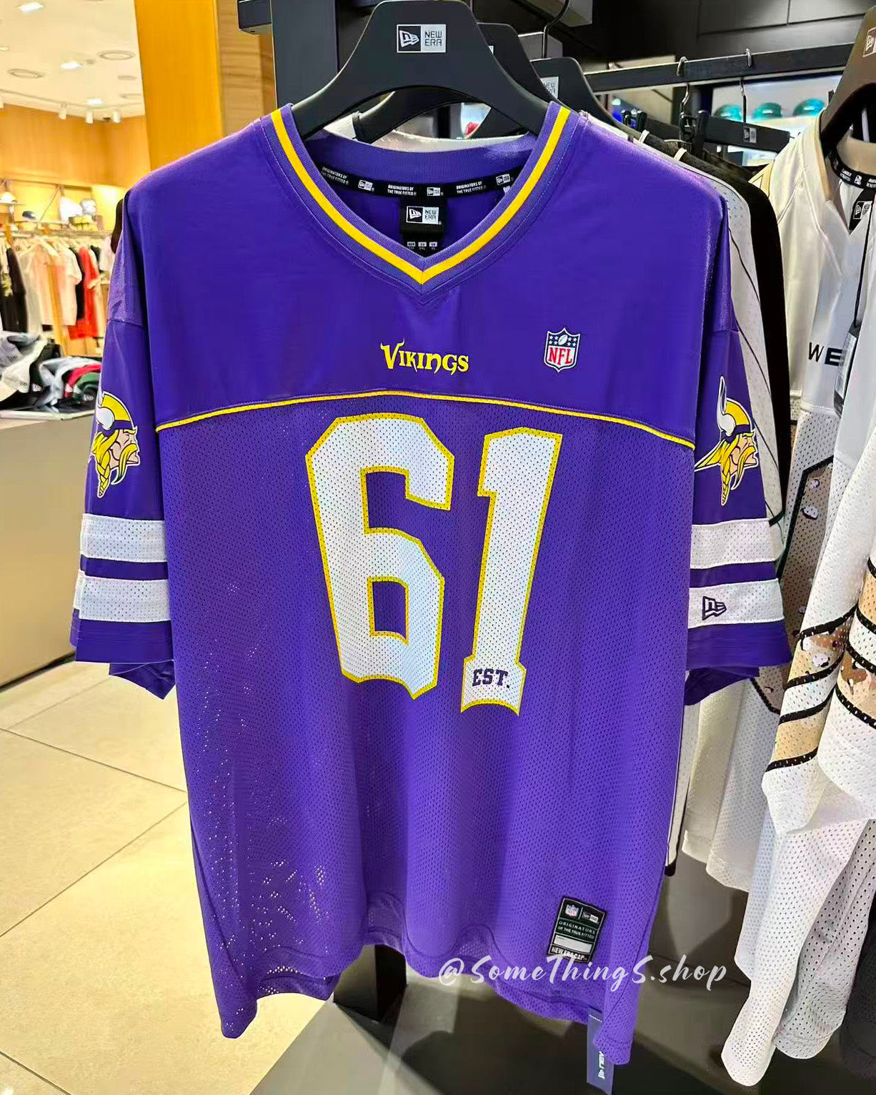 韓國 🇰🇷 New Era × 1961 Minnesota Vikings NFL Mesh Jersey 美式足球 網眼球衣