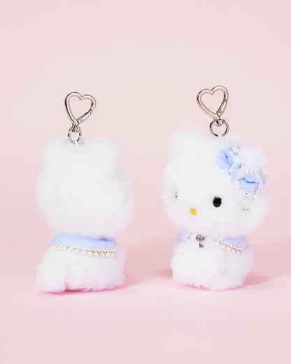 韓國限定 🇰🇷 Olive Young FilliMilli x Charmmy Kitty Cape 粉藍珍珠披肩特別版 毛公仔鑰匙扣