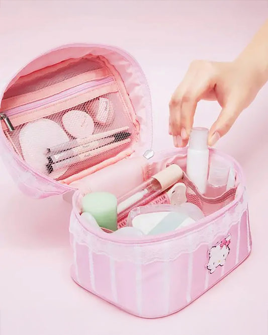 韓國限定 🇰🇷 Olive Young FilliMilli x Charmmy Kitty Twinkle Multi Pouch 化妝手提包