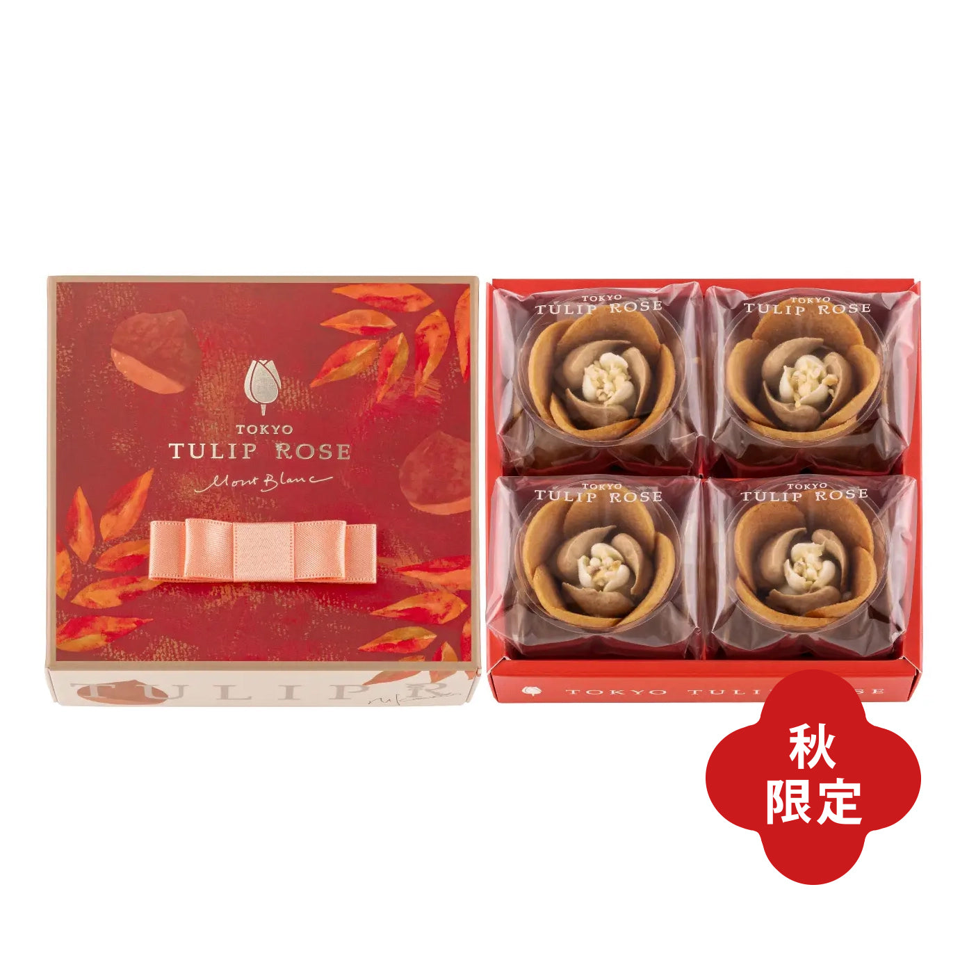 [Tokyo's most popular newbie letter] Tokyo Tulip Rose 6 pieces of Tokyo Tulip Rose cookies