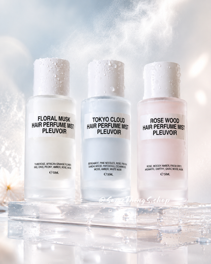 韓國製造🇰🇷  Pleuvoir 頭髮香水噴霧 50ml｜Tokyo cloud ♡︎ Rose Wood ♡︎ Floral Musk