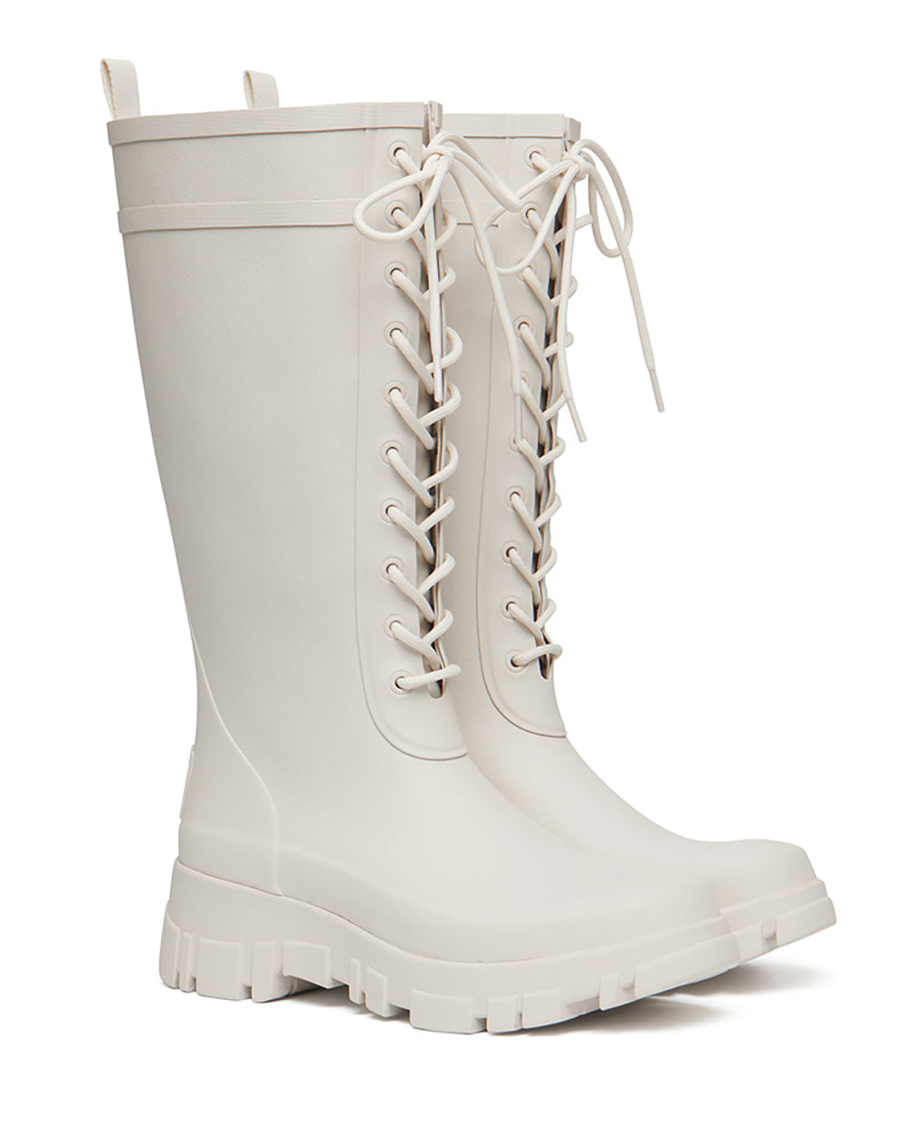 韓國 🇰🇷 Rockfish Weatherwear Platform Lace-Up Rain Boots LONG 經典厚底 交叉綁帶 長筒雨靴｜3 colors