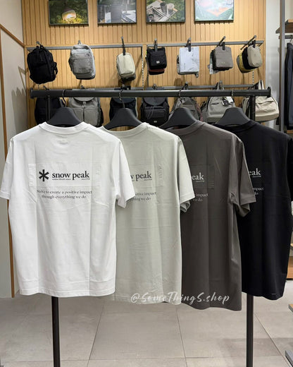 韓國 🇰🇷 Snow Peak Aerocool Patch Short Sleeve 速乾 涼感 Tee