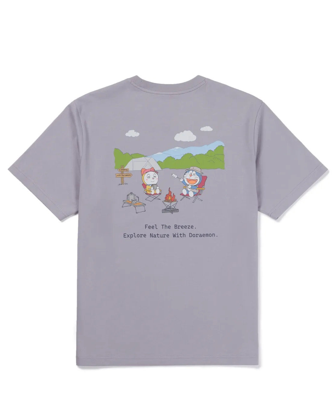 韓國 🇰🇷 Snow Peak x Doraemon Campfire Short Sleeve T-shirt｜2026年夏季 ⦁ 限量版 (副本)