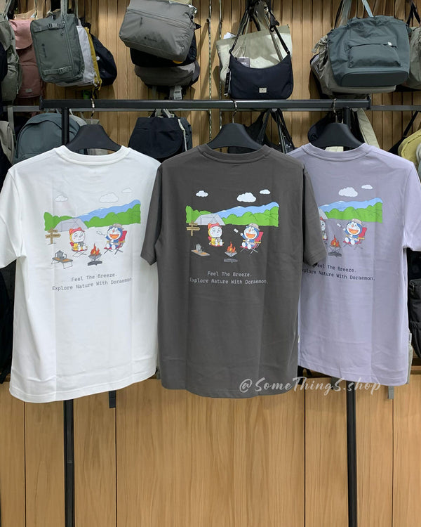韓國 🇰🇷 Snow Peak x Doraemon Campfire Short Sleeve T-shirt｜2026年夏季 ⦁ 限量版