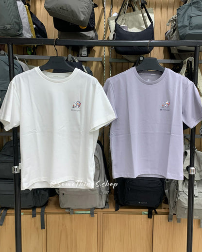 韓國 🇰🇷 Snow Peak KID x Doraemon Campfire Short Sleeve 小童 Tee｜2026年夏季 ⦁ 限量版