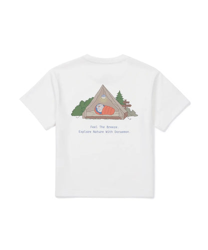 韓國 🇰🇷 Snow Peak KID x Doraemon Camping Short Sleeve 小童 Tee｜2026年夏季 ⦁ 限量版