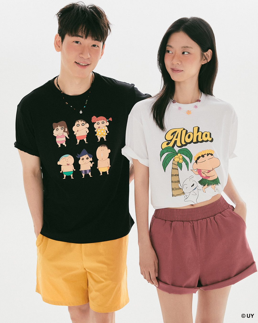 韓國 🇰🇷 SPAO x 蠟筆小新 unisex tee｜限量版