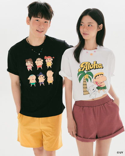 韓國 🇰🇷 SPAO x 蠟筆小新 unisex tee｜限量版