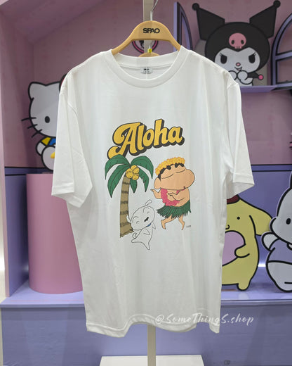 韓國 🇰🇷 SPAO x 蠟筆小新 unisex tee｜限量版