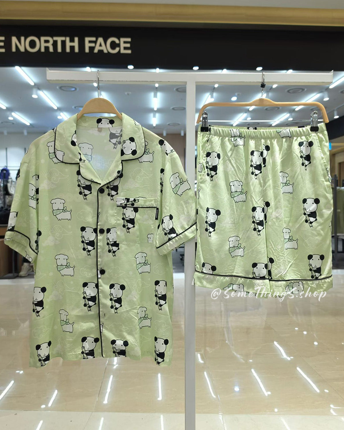 韓國 🇰🇷 SPAO x Ganadi unisex 成人 短袖睡衣套裝｜5 colors