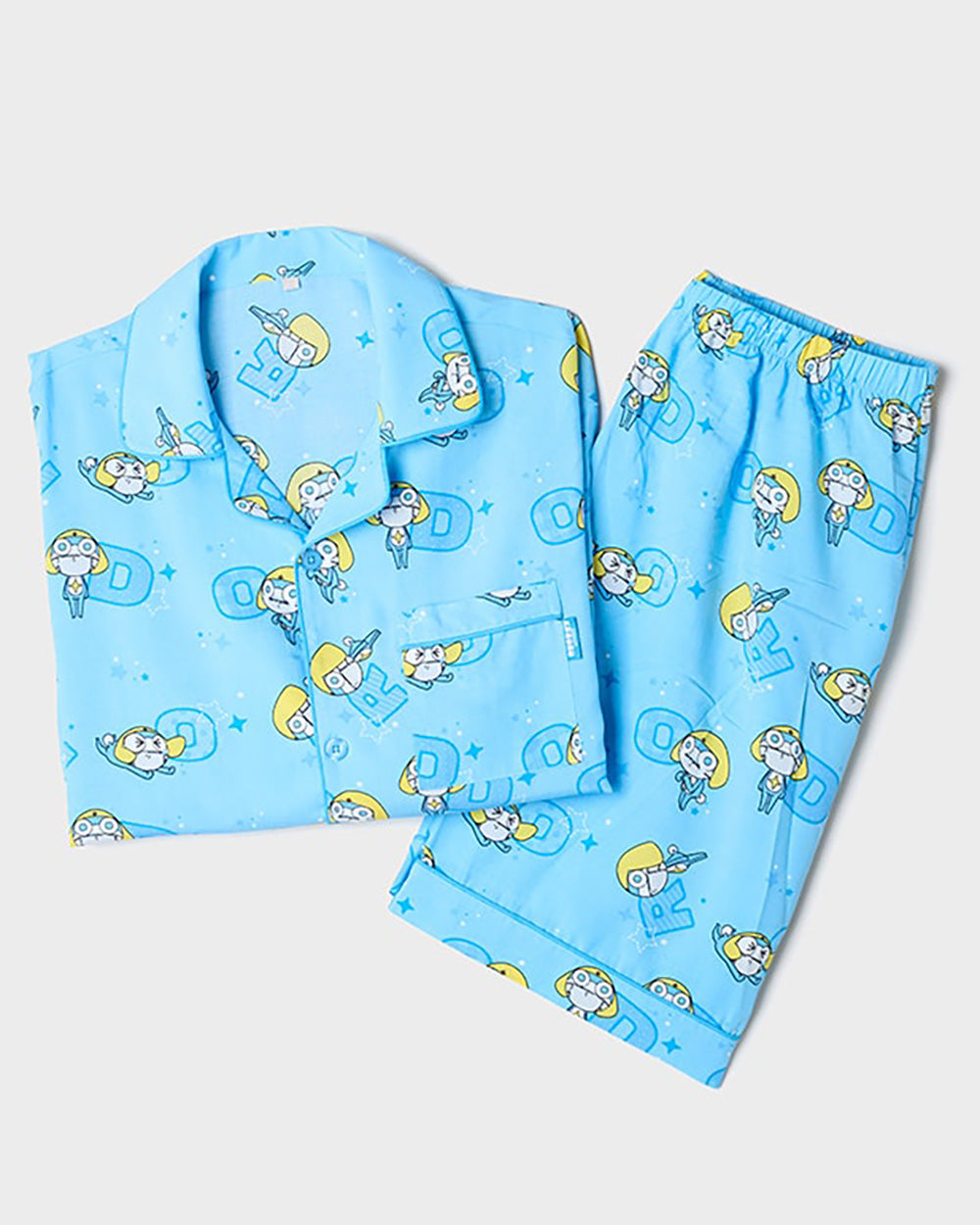 韓國 🇰🇷 SPAO x Keroro 軍曹 unisex 成人 短袖睡衣套裝