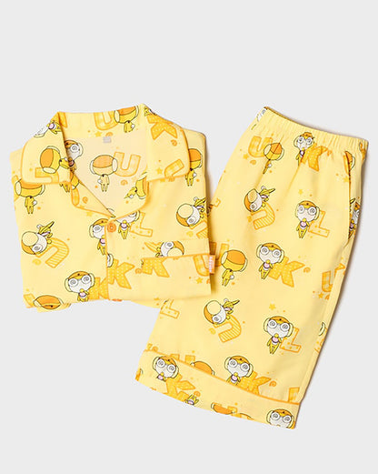 韓國 🇰🇷 SPAO x Keroro 軍曹 unisex 成人 短袖睡衣套裝