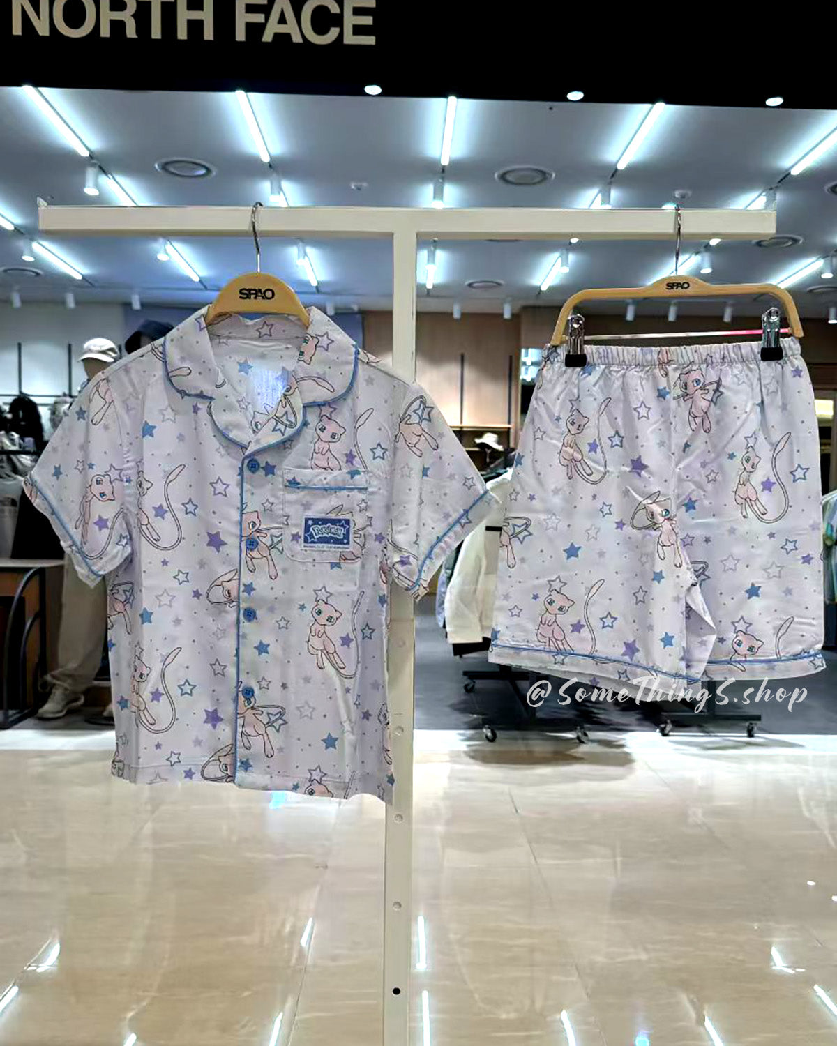 韓國 🇰🇷 SPAO Kid x Pokémon Unisex 兒童短袖睡衣套裝