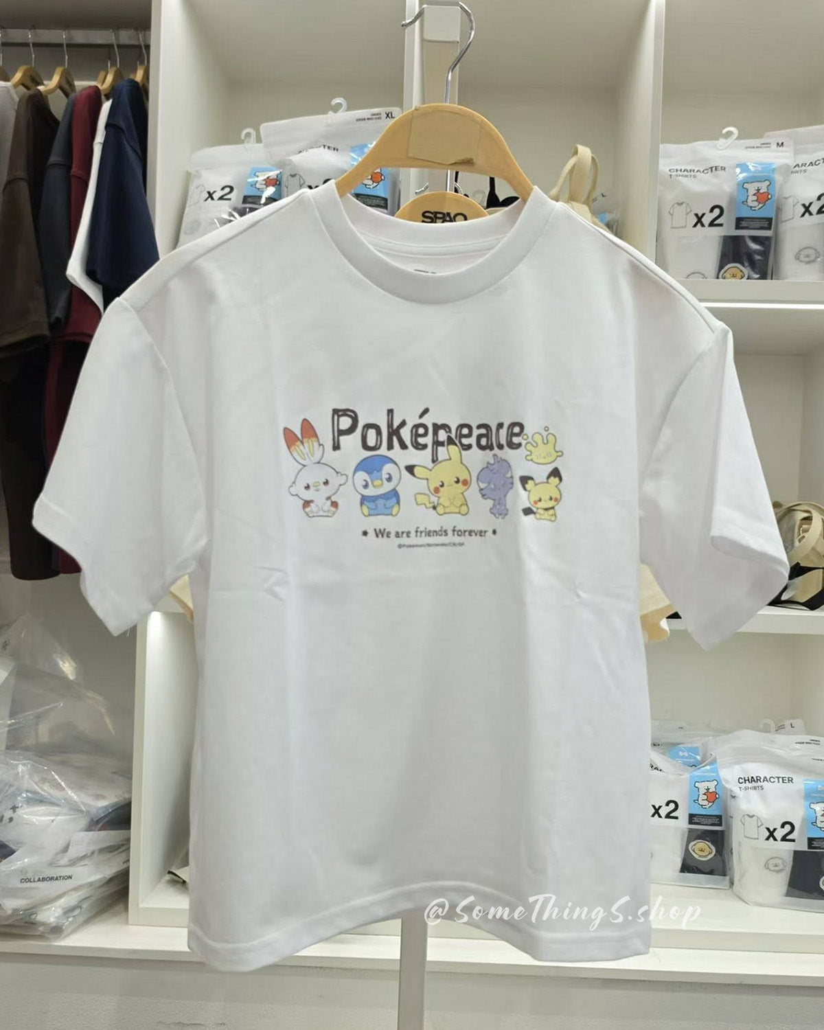 韓國 🇰🇷 SPAO Kid x Pokémon Unisex 兒童短袖 tee