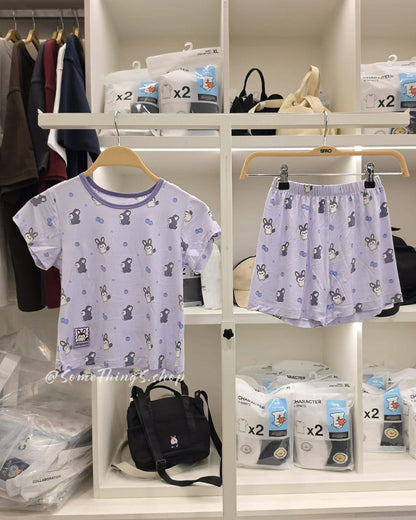 韓國 🇰🇷 SPAO Kid x Pokémon Unisex 兒童短袖睡衣套裝