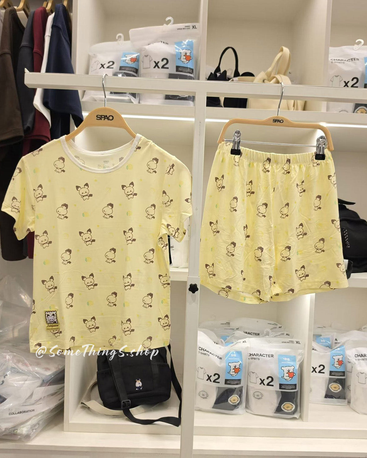 韓國 🇰🇷 SPAO Kid x Pokémon Unisex 兒童短袖睡衣套裝