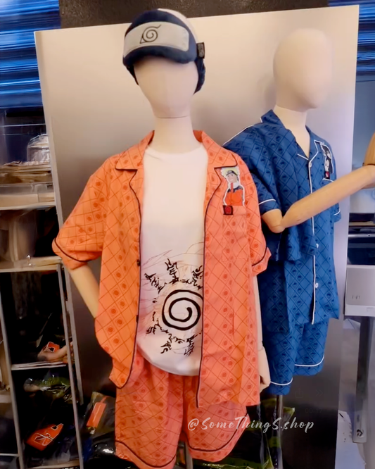 韓國 🇰🇷 Spao x 火影忍者 Naruto 款短袖睡衣套裝｜限定版