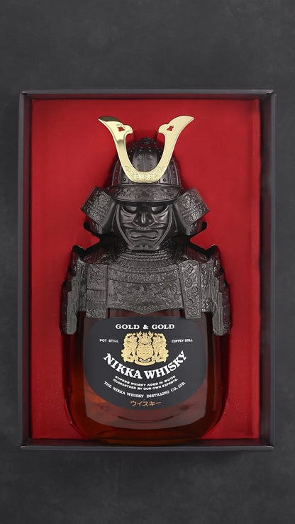 日本余市蒸餾廠 Nikka Gold & Gold｜Blended Whisky Samurai Limited edition 日本武士 威士忌 750ml【 2024年 珍藏版 】