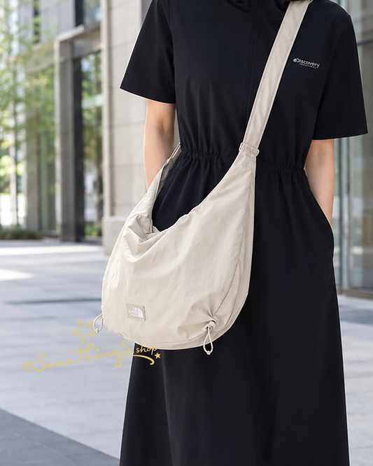 韓國🇰🇷 The North Face TNF BREEZE cross bag M 抽繩半月包