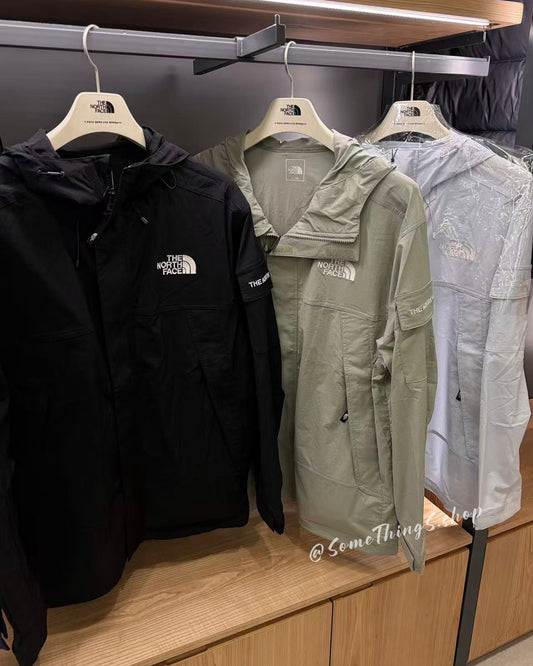 韓國 🇰🇷 The North Face TNF White Label Free Jacket 輕薄連帽風褸 衝鋒衣｜防風防潑水・春秋外套