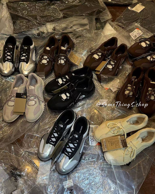 韓國 🇰🇷 The North Face TNF White Label Sheldon Mary Jane 輕身透氣 芭蕾運動鞋｜4色 ⦁ 麂皮 配網布