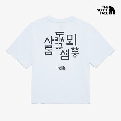 韓國 🇰🇷 The North Face TNF White Label 古韓文 100%純棉 短袖圓領 Tee