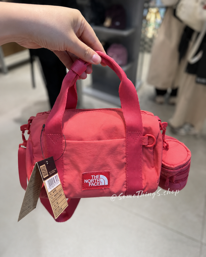 韓國 🇰🇷 The North Face TNF Breeze Roll 2-way bag set｜手提／斜孭 圓筒袋 + 同款 mini pouch