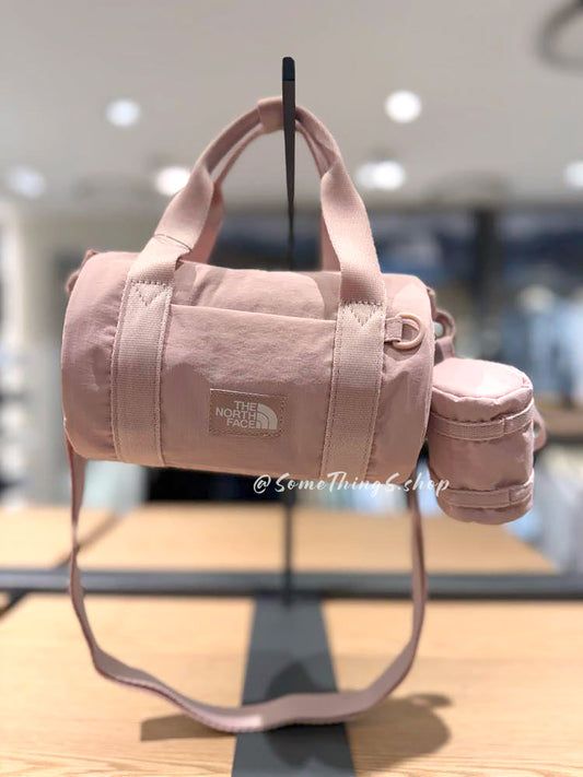 韓國 🇰🇷 The North Face TNF Breeze Roll 2-way bag set｜手提／斜孭 圓筒袋 + 同款 mini pouch