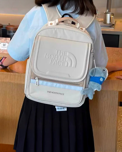 韓國 🇰🇷 The North Face TNF Kids Preppy Air 輕便 護脊書包 3件套 （背囊 + 手提袋 + 筆袋）｜4 colors