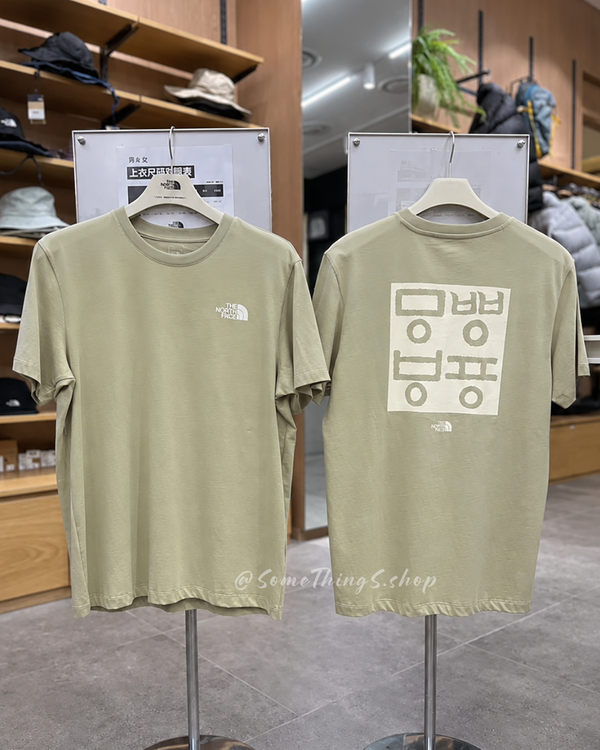韓國韓文節 🇰🇷 The North Face  TNF WL SUNGYEONGEUM S/S R 100%純棉 古韓文《諺文系列》短袖 Tee