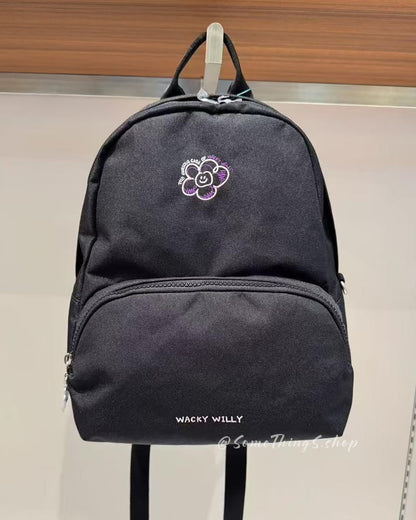 韓國 🇰🇷 Wacky Willy Lily Daily Mini Backpack 小花刺繡迷你背囊