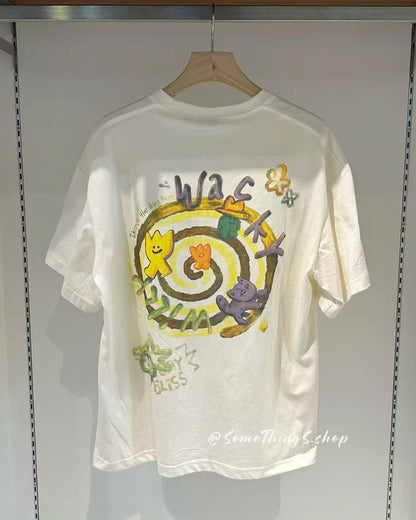 韓國🇰🇷 Wacky Willy Multi Back Graphic Unisex Oversize 100%純棉短袖 Tee