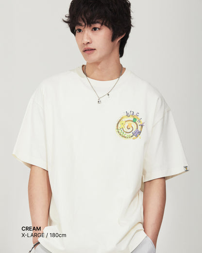 韓國🇰🇷 Wacky Willy Multi Back Graphic Unisex Oversize 100%純棉短袖 Tee
