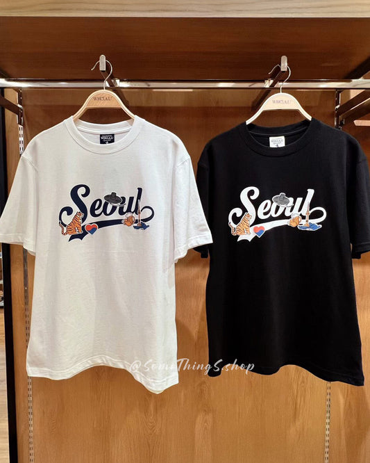 韓國 🇰🇷 WHO.A.U Steve 限定系列短袖 Tee｜Seoul 老虎插畫