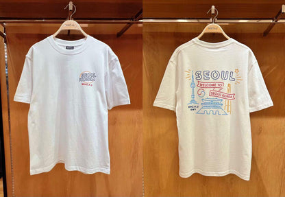 韓國 🇰🇷 WHO.A.U Steve 限定系列短袖 Tee｜WELCOME TO SEOUL KOREA