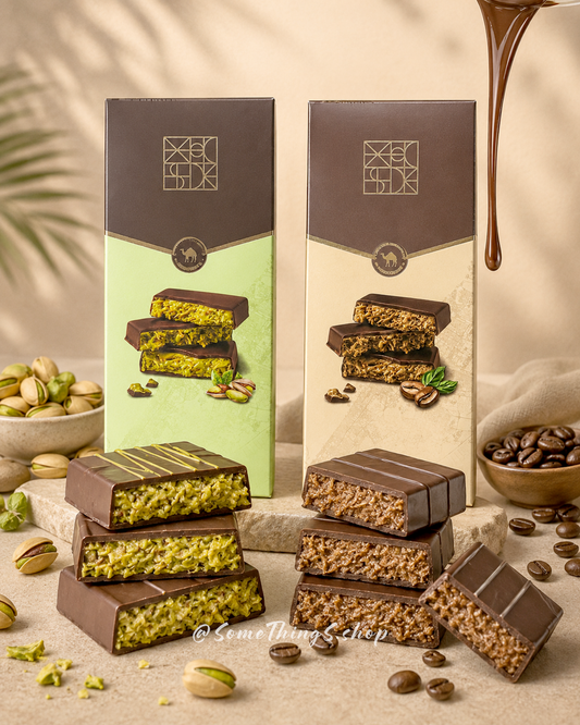 韓國🇰🇷 XOCOSILOK 杜拜朱古力 6入 120g｜開心果 ☆ 咖啡