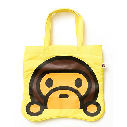 日本品牌 BAPE | BABY MILO | 小號拉鍊手提袋 small Tote bag with zipper【現貨】